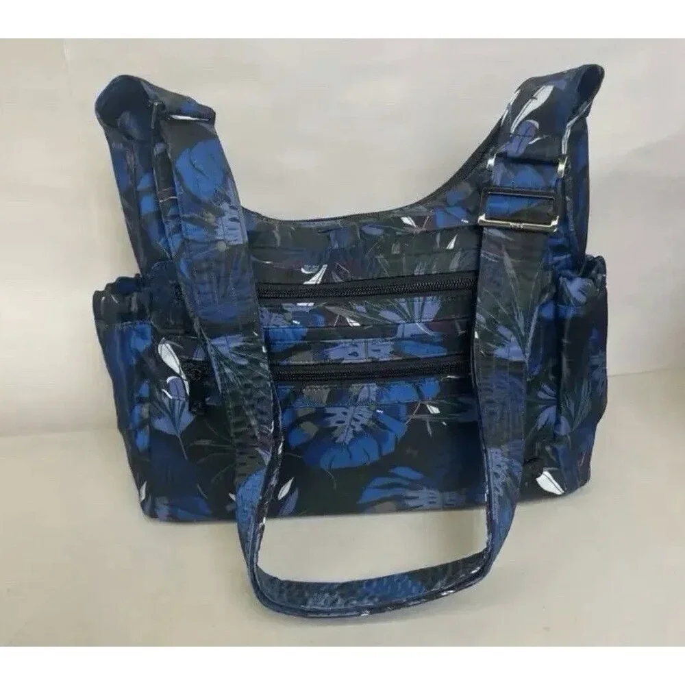 lug Camper Crossbody Bag & Canter Convertible Tote/Backpack Botanical Travel Set